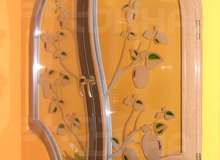 Пескоструй и фьюзинг, дерево